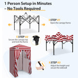 Flex Ultra Compact 4x4 Pop Up Changing Room Canopy - Eagle Peak Custom Canopy Tent