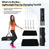 Flex Ultra Compact 4x4 Pop Up Changing Room Canopy - Eagle Peak Custom Canopy Tent