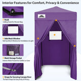 Flex Ultra Compact 4x4 Pop Up Changing Room Canopy - Eagle Peak Custom Canopy Tent