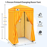 Flex Ultra Compact 4x4 Pop Up Changing Room Canopy - Eagle Peak Custom Canopy Tent
