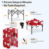 Flex Ultra Compact 4x4 Pop Up Changing Room Canopy - Eagle Peak Custom Canopy Tent