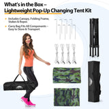 Flex Ultra Compact 4x4 Pop Up Changing Room Canopy - Eagle Peak Custom Canopy Tent