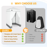 Flex Ultra Compact 4x4 Pop Up Changing Room Canopy - Eagle Peak Custom Canopy Tent
