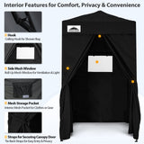 Flex Ultra Compact 4x4 Pop Up Changing Room Canopy - Eagle Peak Custom Canopy Tent