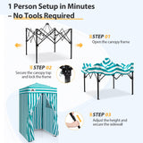 Flex Ultra Compact 4x4 Pop Up Changing Room Canopy - Eagle Peak Custom Canopy Tent