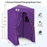 Flex Ultra Compact 4x4 Pop Up Changing Room Canopy - Eagle Peak Custom Canopy Tent