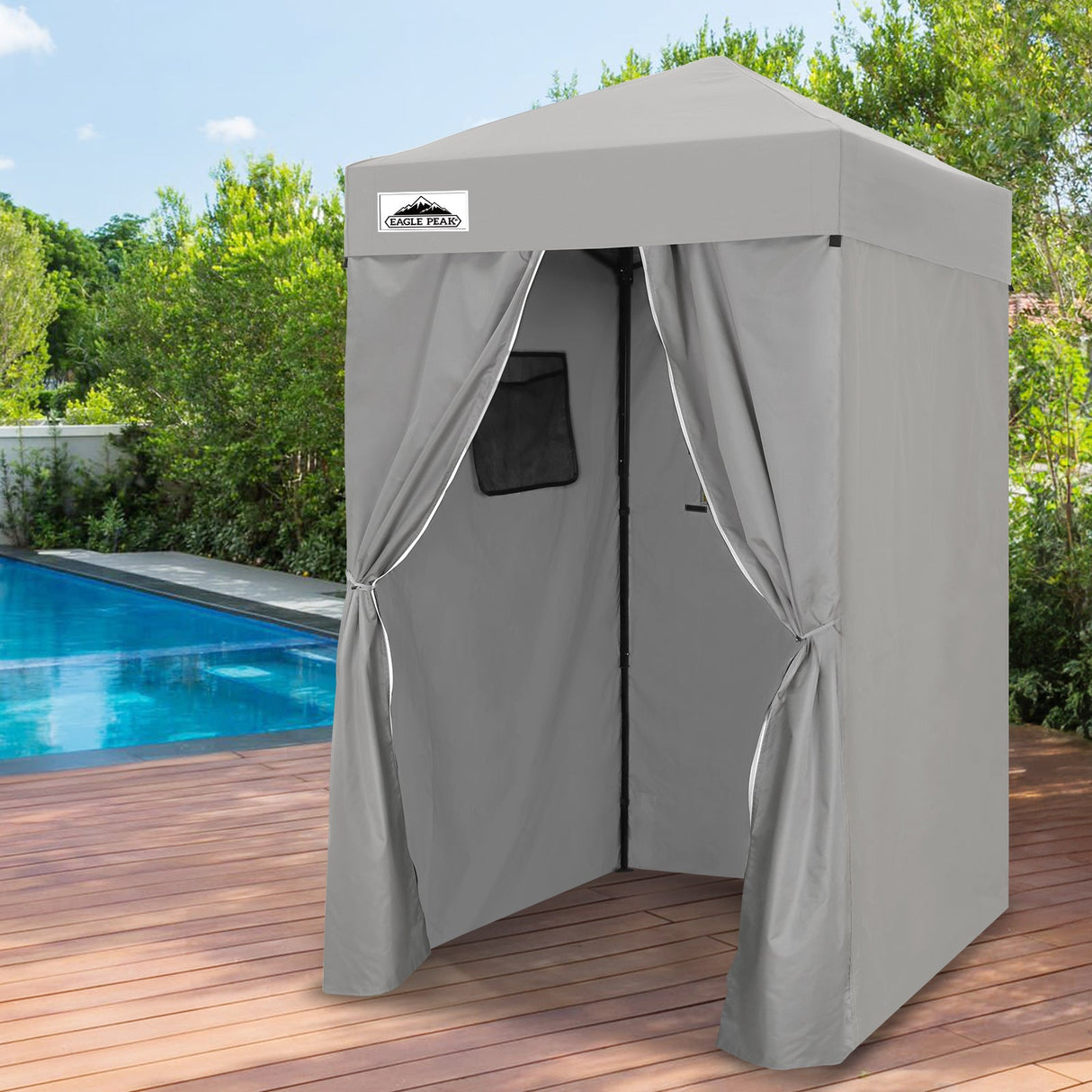 Flex Ultra Compact 4x4 Pop Up Changing Room Canopy - Eagle Peak Custom Canopy Tent