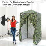 Flex Ultra Compact 4x4 Pop Up Changing Room Canopy - Eagle Peak Custom Canopy Tent