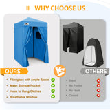 Flex Ultra Compact 4x4 Pop Up Changing Room Canopy - Eagle Peak Custom Canopy Tent