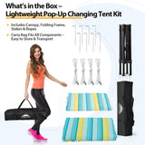 Flex Ultra Compact 4x4 Pop Up Changing Room Canopy - Eagle Peak Custom Canopy Tent