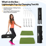 Flex Ultra Compact 4x4 Pop Up Changing Room Canopy - Eagle Peak Custom Canopy Tent