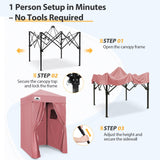 Flex Ultra Compact 4x4 Pop Up Changing Room Canopy - Eagle Peak Custom Canopy Tent