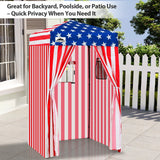 Flex Ultra Compact 4x4 Pop Up Changing Room Canopy - Eagle Peak Custom Canopy Tent