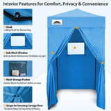 Flex Ultra Compact 4x4 Pop Up Changing Room Canopy - Eagle Peak Custom Canopy Tent