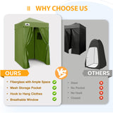 Flex Ultra Compact 4x4 Pop Up Changing Room Canopy - Eagle Peak Custom Canopy Tent