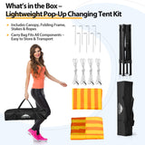 Flex Ultra Compact 4x4 Pop Up Changing Room Canopy - Eagle Peak Custom Canopy Tent