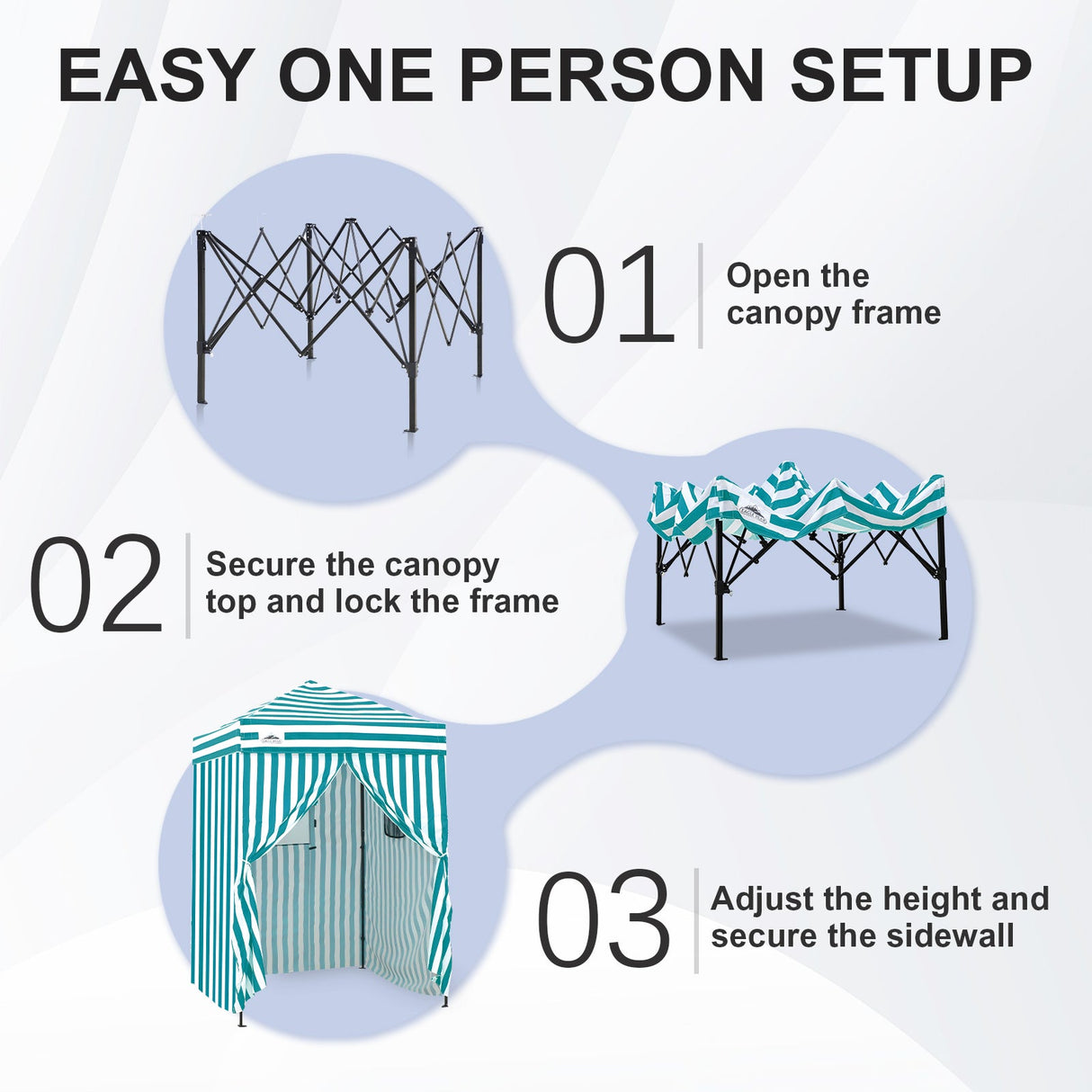 Flex Ultra Compact 5x5 Pop - up Canopy - Eagle Peak Custom Canopy Tent