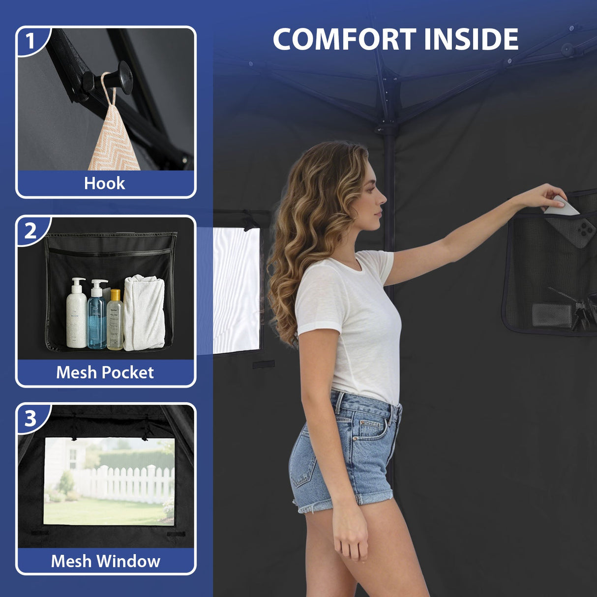 Flex Ultra Compact 5x5 Pop-up Canopy - Eagle Peak®
