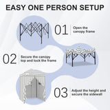 Flex Ultra Compact 5x5 Pop - up Canopy - Eagle Peak Custom Canopy Tent