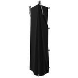 Portable Privacy Tent Hanging Privacy Curtain, Square/Triangular, Black