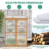 Garden Cold Frame Greenhouse with Adjustable Shelves, 30.1x22.0x43.3in - Eagle Peak Custom Canopy Tent