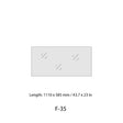 GHPC36/GHPC48 - GRN - AZ - Part F - 35 (2pcs) old version - Eagle Peak Canopy and Outdoor Products