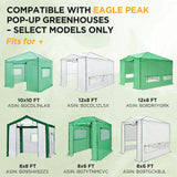 Greenhouse Center Support Pole with Ground Stakes - Eagle Peak Custom Canopy Tent