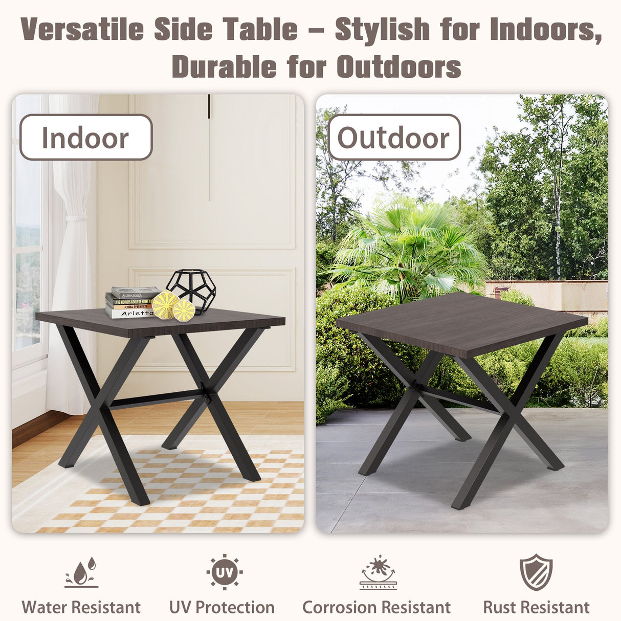 Harbor Haven Outdoor Side Table - Eagle Peak Custom Canopy Tent