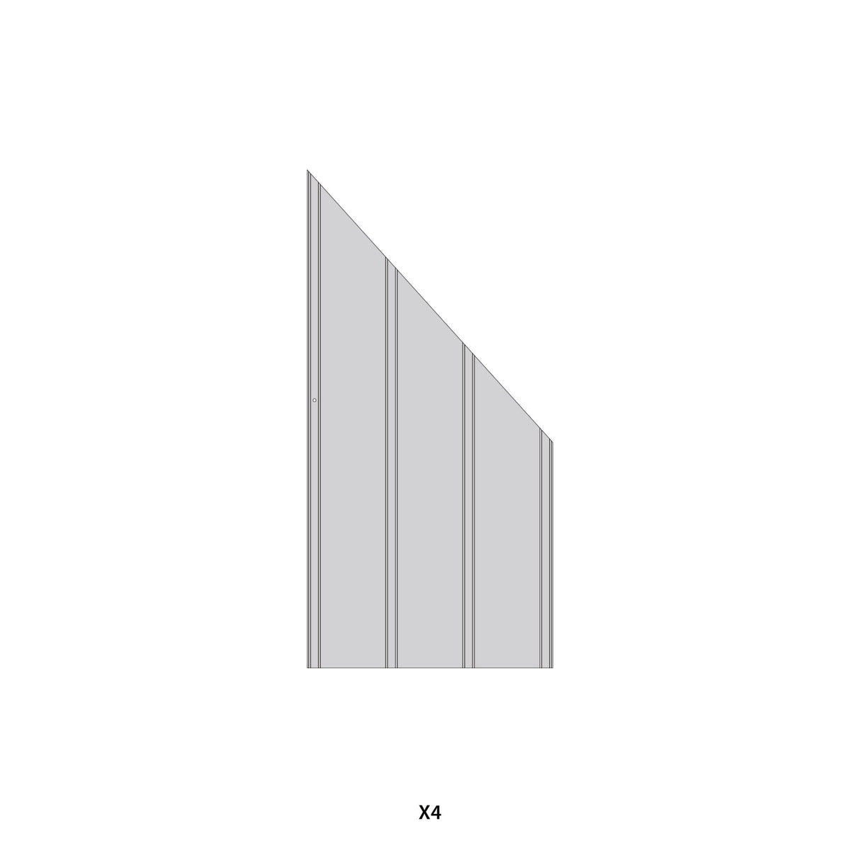 OAG168MW - C - BRN - Part X4 - Eagle Peak Custom Canopy Tent