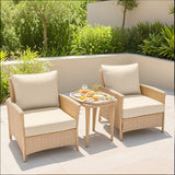 Outdoor Deep Seat Cushion Set, 25 x 25 x 5 inch ,Set of 2 - Eagle Peak Custom Canopy Tent