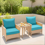 Outdoor Deep Seat Cushion Set, 25 x 25 x 5 inch ,Set of 2 - Eagle Peak Custom Canopy Tent