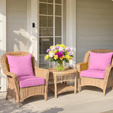 Outdoor Deep Seat Cushion Set, 25 x 25 x 5 inch ,Set of 2 - Eagle Peak Custom Canopy Tent