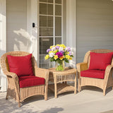 Outdoor Deep Seat Cushion Set, 25 x 25 x 5 inch ,Set of 2 - Eagle Peak Custom Canopy Tent