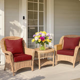 Outdoor Deep Seat Cushion Set, 25 x 25 x 5 inch ,Set of 2 - Eagle Peak Custom Canopy Tent