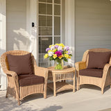 Outdoor Deep Seat Cushion Set, 25 x 25 x 5 inch ,Set of 2 - Eagle Peak Custom Canopy Tent