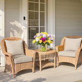 Outdoor Deep Seat Cushion Set, 25 x 25 x 5 inch ,Set of 2 - Eagle Peak Custom Canopy Tent