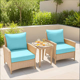 Outdoor Deep Seat Cushion Set, 25 x 25 x 5 inch ,Set of 2 - Eagle Peak Custom Canopy Tent