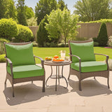 Outdoor Deep Seat Cushion Set, 25 x 25 x 5 inch, Set of 4 - Eagle Peak Custom Canopy Tent