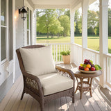 Outdoor Deep Seat Cushion Set, 25 x 25 x 5 inch, Set of 4 - Eagle Peak Custom Canopy Tent