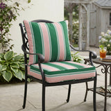 Outdoor Deep Seat Patio Seat Cushion Set, 25x25x5 inch, 2 - Piece Back Chair Cushion - Eagle Peak