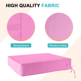 Outdoor Deep Seat Patio Seat Cushion Set, 25x25x5 inch, 2 - Piece Back Chair Cushion - Eagle Peak Custom Canopy Tent