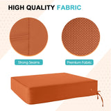 Outdoor Deep Seat Patio Seat Cushion Set, 25x25x5 inch, 2 - Piece Back Chair Cushion - Eagle Peak