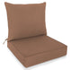 Outdoor Deep Seat Patio Seat Cushion Set, 25x25x5 inch, 2 - Piece Back Chair Cushion - Eagle Peak Custom Canopy Tent