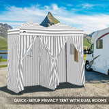 Outdoor Pop Up Changing Room 8x4 ft - Eagle Peak Custom Canopy Tent