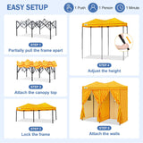 Outdoor Pop Up Changing Room 8x4 ft - Eagle Peak®