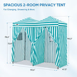 Outdoor Pop Up Changing Room 8x4 ft - Eagle Peak Custom Canopy Tent