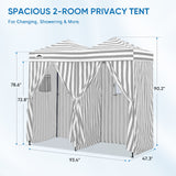 Outdoor Pop Up Changing Room 8x4 ft - Eagle Peak Custom Canopy Tent
