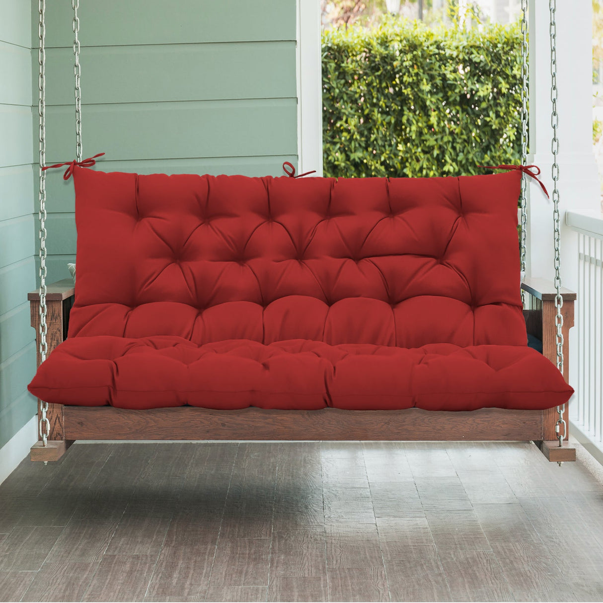 Outdoor Porch 2 - 3 Seater Swing Cushion,59"x43" - Eagle Peak Custom Canopy Tent