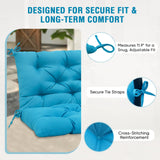 Outdoor Porch 2 - 3 Seater Swing Cushion,59"x43" - Eagle Peak Custom Canopy Tent