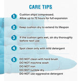 Outdoor Porch 2 - 3 Seater Swing Cushion,59"x43" - Eagle Peak Custom Canopy Tent